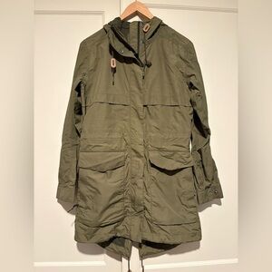 Women’s REI Olive Green Hooded Jacket